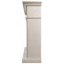 Каминокомплект Electrolux EFP/P-3620LS портал Siena 42/40/36 сл. кость с зол. патиной