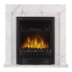 Каминокомплект Firelight Simple Classic с очагом Electrolux Classic EFP/P-1020LS белый мрамор