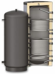 Бойлер косвенного нагрева S-Tank SOLAR SS DUO 750