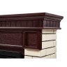 Каминокомплект Firelight Bricks 25 с очагом BFP/P-2520 камень бежевый/шпон темный дуб