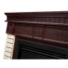 Каминокомплект Firelight Bricks 25 с очагом BFP/P-2520 камень бежевый/шпон темный дуб