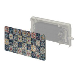 Настенный дизайн-конвектор Varmann Glasskon GLK H W O 115.450.720 горизонтальный