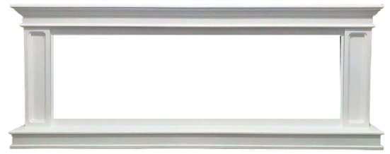 Портал Interflame Стаффорд под очаг FreeSpace 60 LED FX QZ белый