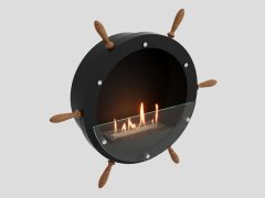 Настенный биокамин Lux Fire Капитан 500 Н XS