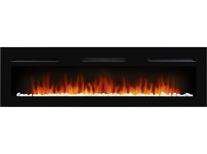 Каминокомплект Firelight Canto Long с очагом Electrolux Infinity EFP/P-1600ULS графит/черный