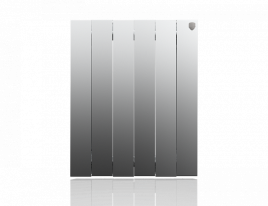 Биметаллический радиатор отопления Royal Thermo PianoForte 500 VD 6 секций Silver Satin