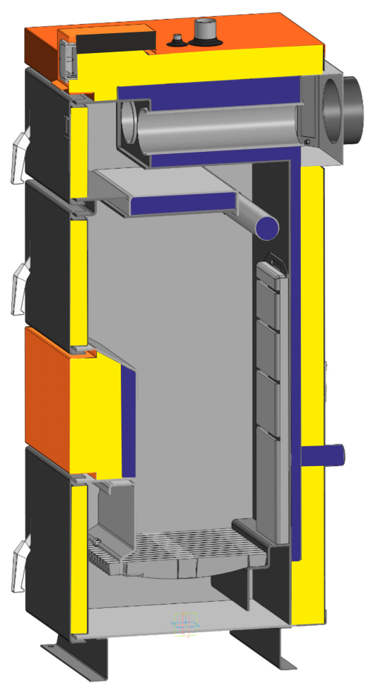 Твердотопливный котел Белкомiн TIS UNI N 95