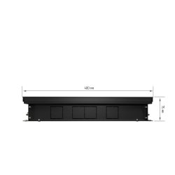 Внутрипольный конвектор Royal Thermo Atrium 75/400/2700-DG-U-NA