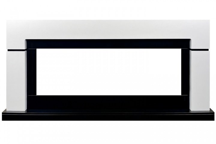 Портал Royal Flame Lindos под очаг Vision 60 белый с черным