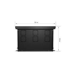 Внутрипольный конвектор Royal Thermo Atrium 190/300/1900-DG-U-AU