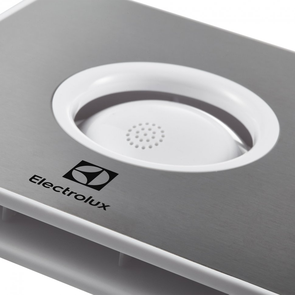 Вентилятор вытяжной Electrolux EAFR-100TH Rainbow steel с таймером и гигростатом