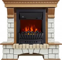 Каминокомплект Royal Flame Pierre Luxe с очагом Aspen Black