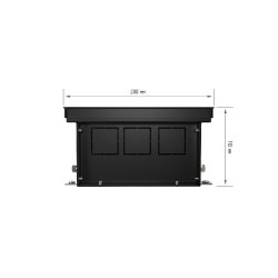 Внутрипольный конвектор Royal Thermo Atrium 110/200/1700-DG-U-DB