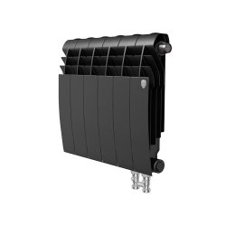 Биметаллический радиатор отопления Royal Thermo BiLiner 350 V 8 секций Noir Sable