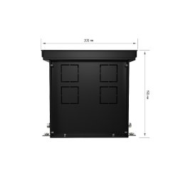 Внутрипольный конвектор Royal Thermo Atrium 190/200/2700-DG-U-DB