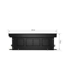 Внутрипольный конвектор Royal Thermo Atrium 90/250/1300-DG-U-BL