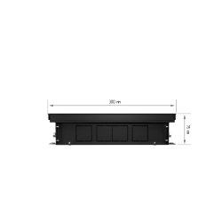 Внутрипольный конвектор Royal Thermo Atrium 75/300/2100-DG-U-LB